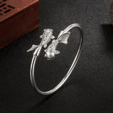S925 Silver Fish Adjustable Bracelet for Women