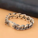 S925 Men's Bracelet Retro Personality Gift for Boyfriend