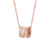 S925 Silver Necklace Female Texture Small Waist Personality Clavicle Chain