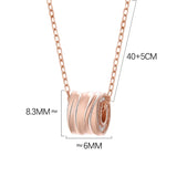 S925 Silver Necklace Female Texture Small Waist Personality Clavicle Chain