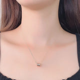 S925 Silver Necklace Female Texture Small Waist Personality Clavicle Chain