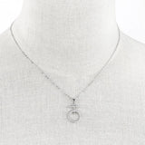 S925 Silver Diamond Pendant Necklace for Women