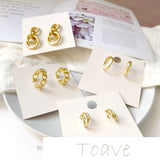 S925 Silver Needle Series Earrings Ear Jewelry