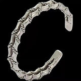 Thai Handwoven Bamboo Bangle Men's Retro Jewelry