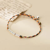 S925 Silver Pearl Rope Bracelet Women's Small Fresh Versatile