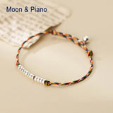 S925 Silver Pearl Rope Bracelet Women's Small Fresh Versatile