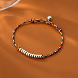 S925 Silver Pearl Rope Bracelet Women's Small Fresh Versatile