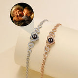 S925 Silver Personalized Photo Bracelet Girlfriend Mother's Gift