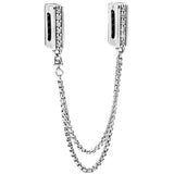 S925 Silver Reflexions Charms for Bracelet DIY Fixed Clip Beads