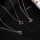 S925 Silver Rose Gemstone Pendant Necklace Jewelry for Women
