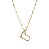 S925 Silver Rose Gemstone Pendant Necklace Jewelry for Women
