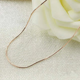 S925 Silver Rose octagonal jadoku chain Europe explosion Silver chain