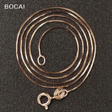 S925 Silver Rose octagonal jadoku chain Europe explosion Silver chain