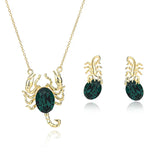 S925 Silver Scorpion Pendant Necklace with Austrian Crystal