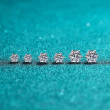 S925 Zircon Earrings Europe America Women's Summer Earrings