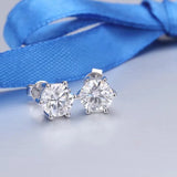 S925 Zircon Earrings Europe America Women's Summer Earrings