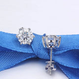 S925 Zircon Earrings Europe America Women's Summer Earrings