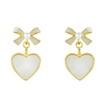 S925 Silver Small Fragrant Wind Earrings Female