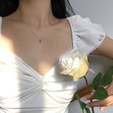 S925 Silver South Personality Bead Chain Necklace Girl Net Red