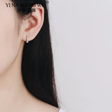 S925 Silver Women's Earrings with Moissanite D-color Zircon