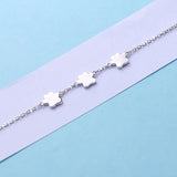 S925 Sterling Silver Cat Paw Print Bracelet Jewelry