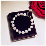 Vintage 14K Baroque Bracelet with Pearls
