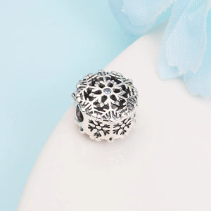 S925 Silver Bracelets Wedding Charm Spring Beads