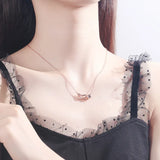 Sterling Silver 100 Languages I Love You Memory 520 Projection Necklace
