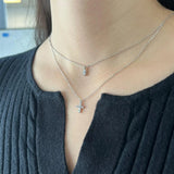 S925 Sterling Silver Cross Pendant Necklace for Women