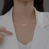 S925 Sterling Silver 8 Beads Choker Necklace Pendant