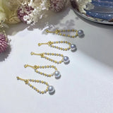 Adjustable Sterling Silver Ring Base for Pearls Crystals