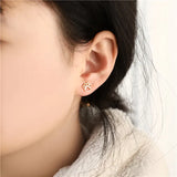 S925 Sterling Silver Animal Paw Earrings Hot Selling