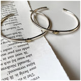S925 Sterling Silver Smiling Face Bangle for Women
