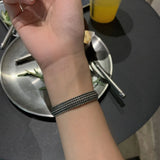 S925 Sterling Silver Adjustable Bangle Jewelry