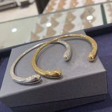 S925 Sterling Silver Open Bangle for Women