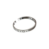 Sterling Silver Smiling Face Bangle