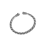 S925 Sterling Silver Strawberry Bear Bangle