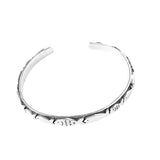 925 Silver Bangle Women's Knot Retro Jewelry