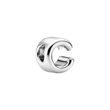S925 Sterling Silver Beads with Logo 24 Letters DIY for Girls Charms