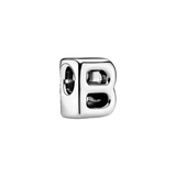 S925 Sterling Silver Beads with Logo 24 Letters DIY for Girls Charms