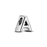 S925 Sterling Silver Beads with Logo 24 Letters DIY for Girls Charms