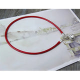 Sterling Silver Bells Anklet Foot Jewelry Red Rope Chain Anklets