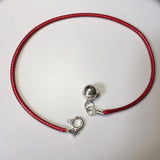 Sterling Silver Bells Anklet Foot Jewelry Red Rope Chain Anklets