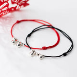 S925 Sterling Silver Bells Anklet Foot Jewelry for Women