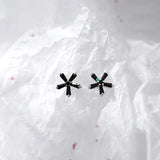 S925 Flower Earrings & Small Earrings High Cold Wind Versatile Female