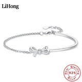 Sterling Silver Bracelet with Diamond Mosaic, Women's Jewelry