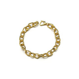 Sterling Silver Bracelet Heart-Shaped Buckle Hip-Hop Niche
