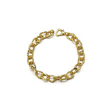 S925 Silver Bracelet Heart Buckle Hip-Hop Style