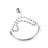 925 Silver Ball Bracelet for Women Student Jewelry