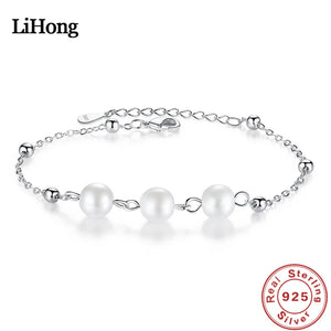 S925 Sterling Silver Clover Bracelet for Women, Christmas